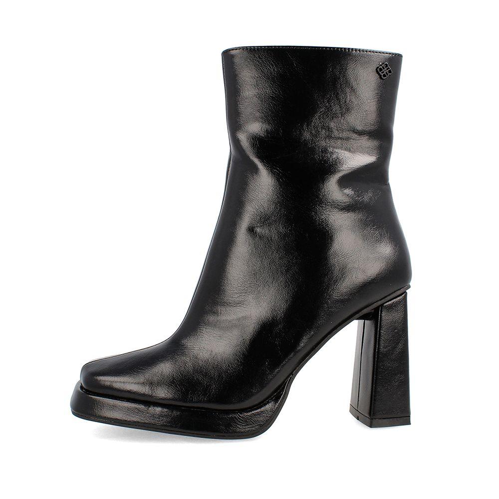 Botín Mujer Bata Red Label Ponka Negro-4