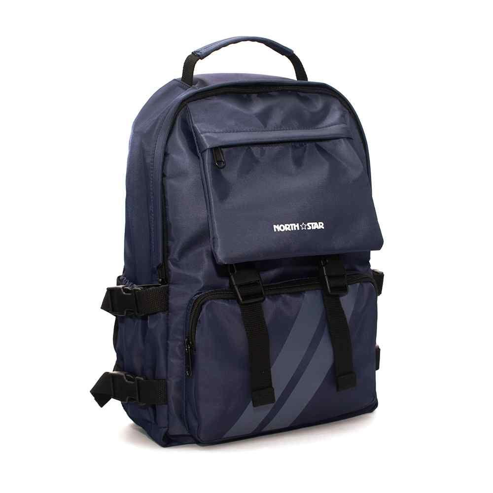 MOCHILA UNISEX NORTH STAR JOEL AZUL-1