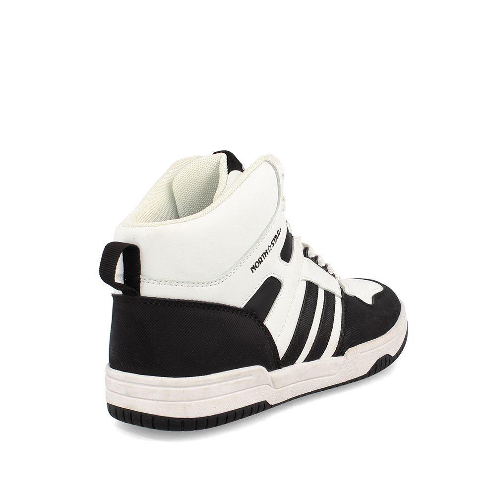 ZAPATILLA MUJER NORTH STAR HEM NEGRO BLANCO-3