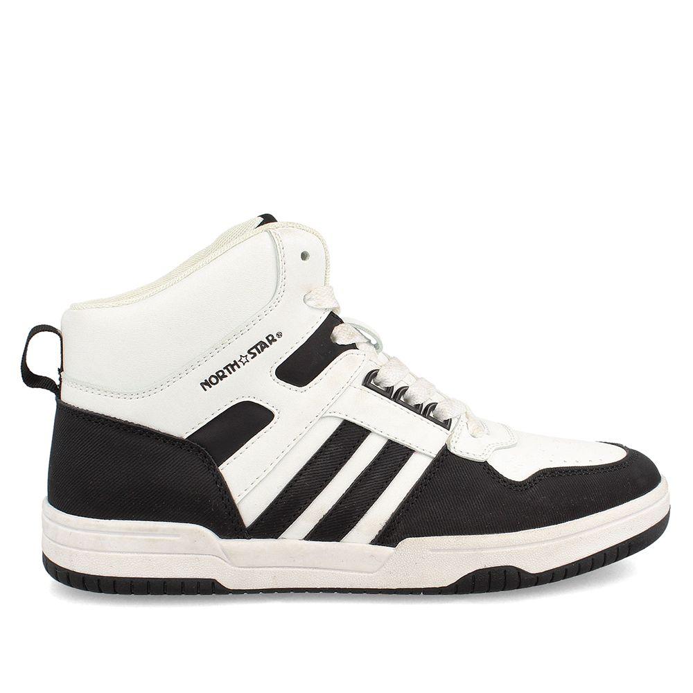 ZAPATILLA MUJER NORTH STAR HEM NEGRO BLANCO-4