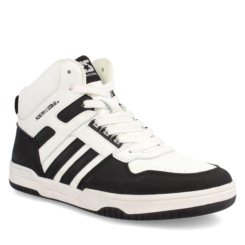 ZAPATILLA MUJER NORTH STAR HEM NEGRO BLANCO-1