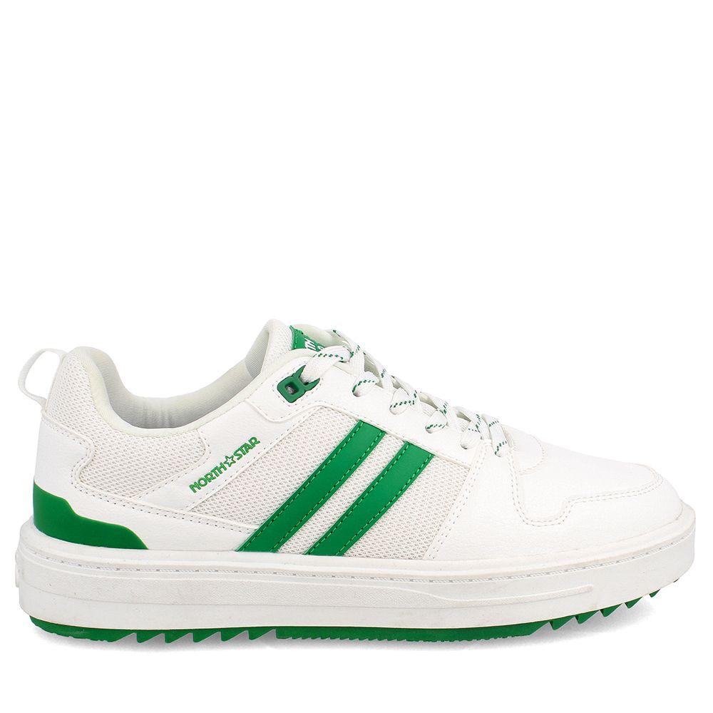 ZAPATILLA HOMBRE NORTH STAR GRAF BLANCO VERDE-4