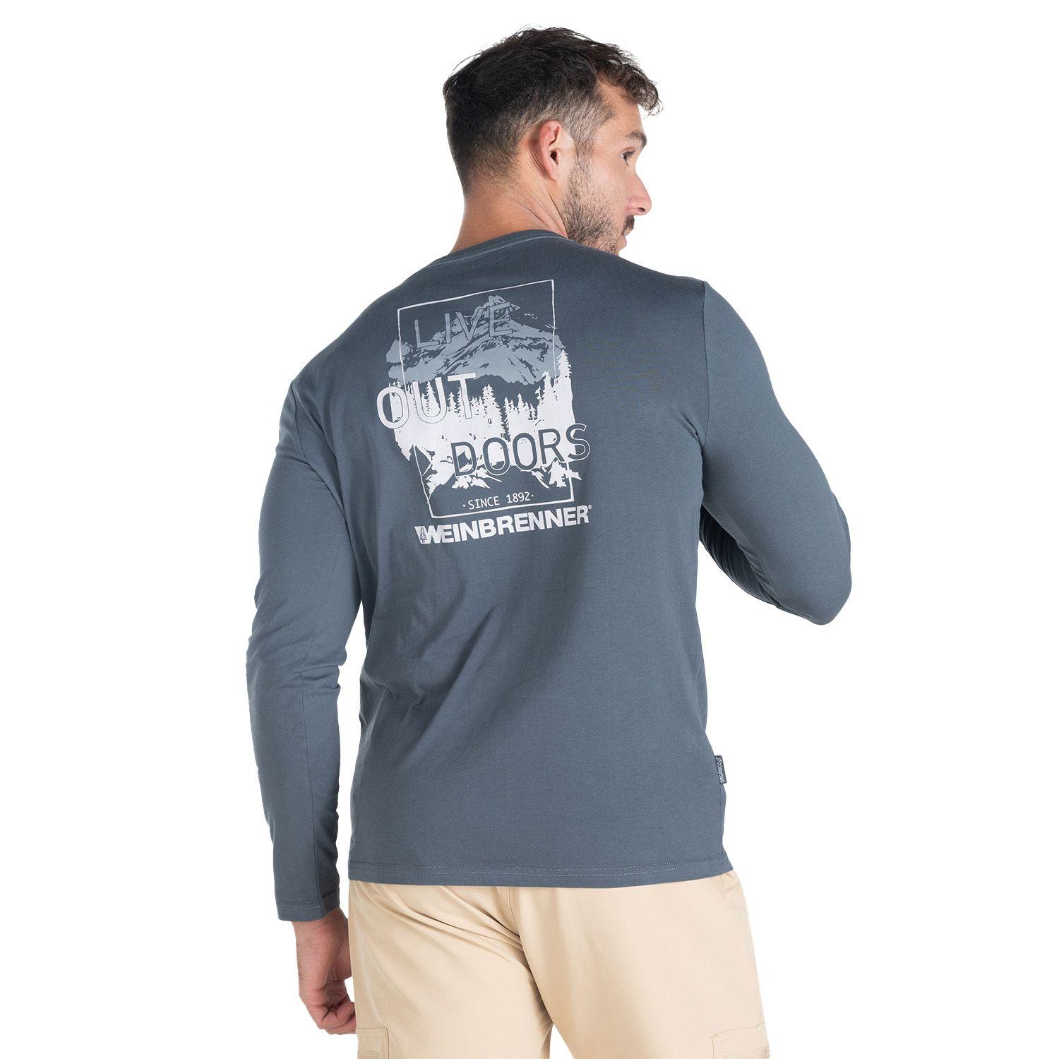 Polera Hombre Weinbrenner Mahe Gris Oscuro-1