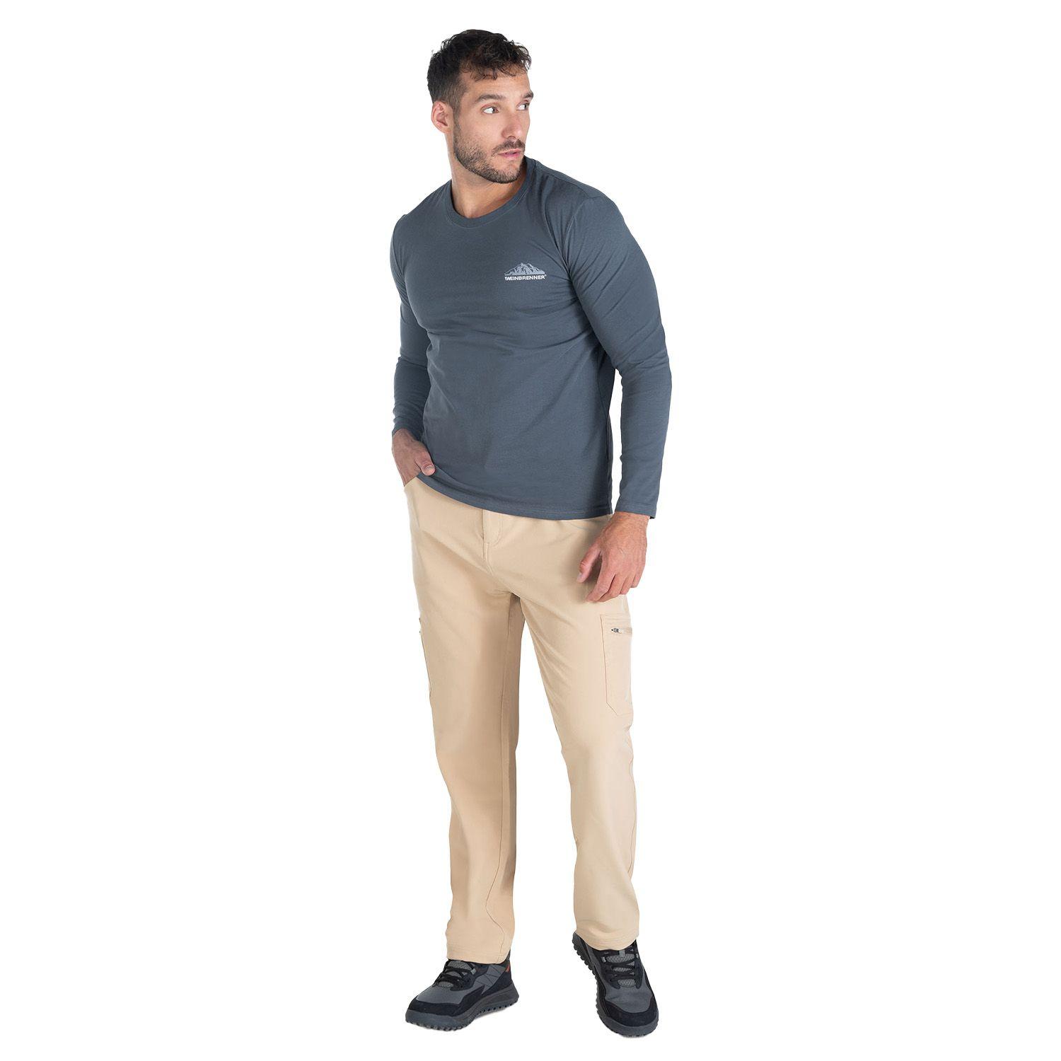 Polera Hombre Weinbrenner Mahe Gris Oscuro-3