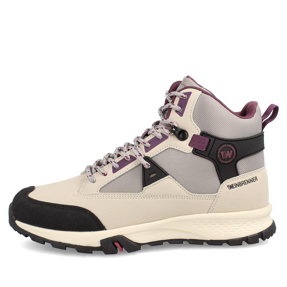 Botín Mujer Weinbrenner Sendai Baozai Gris - Morado-1