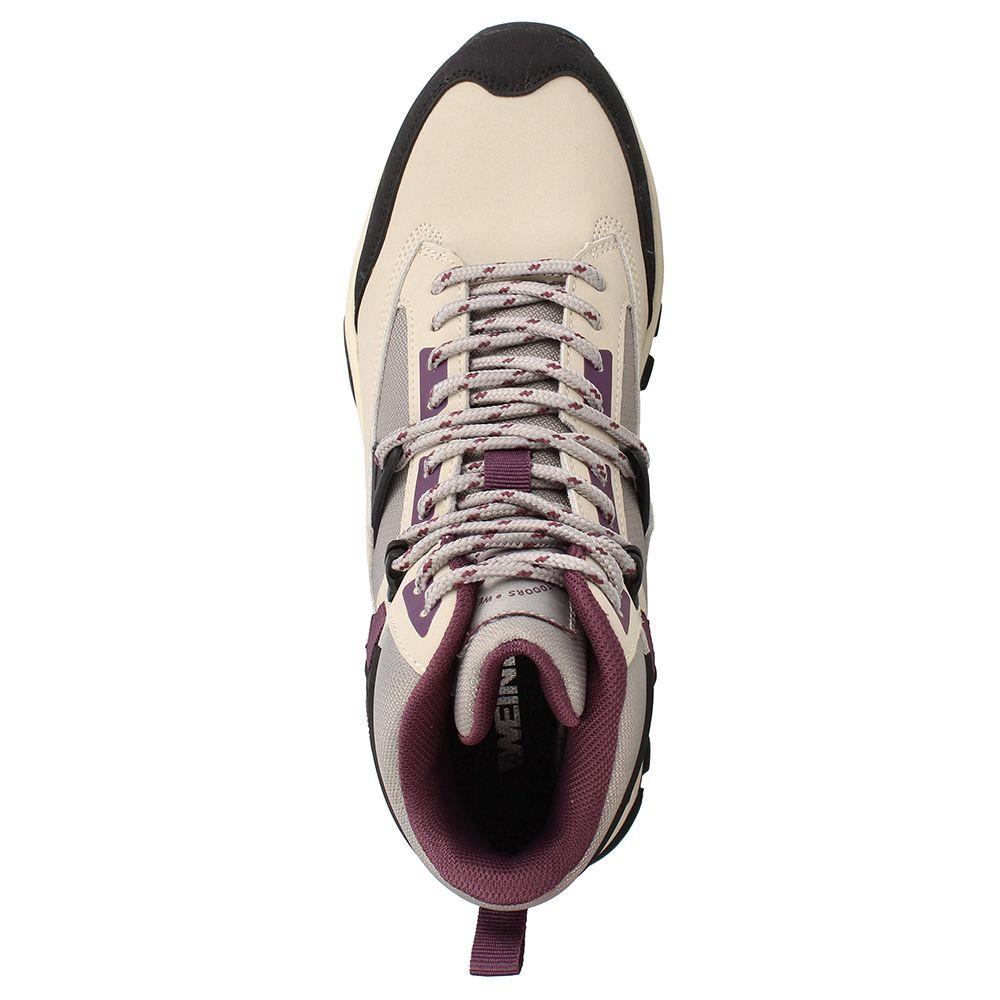 Botín Mujer Weinbrenner Sendai Baozai Gris - Morado-5