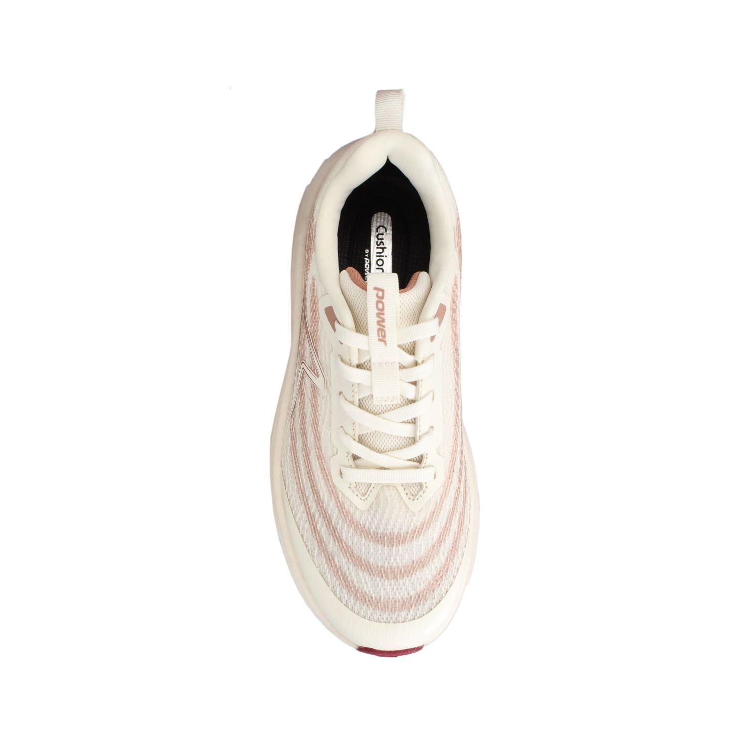 Zapatilla Mujer Power Energy Ripple Sonos Running Beige-3