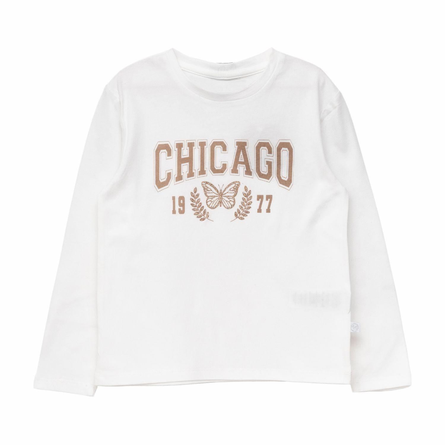 Polera Manga Larga Niña Bubblegummers Carepa2 Blanco-0