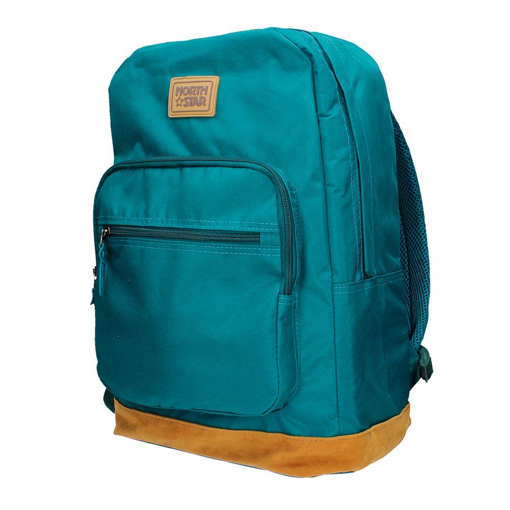 MOCHILA ESCOLAR NORTH STAR  VERDE-3