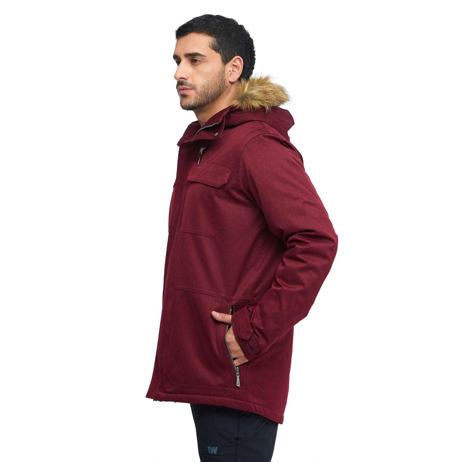 CHAQUETA HOMBRE WEINBRENNER ALPES VINO-2