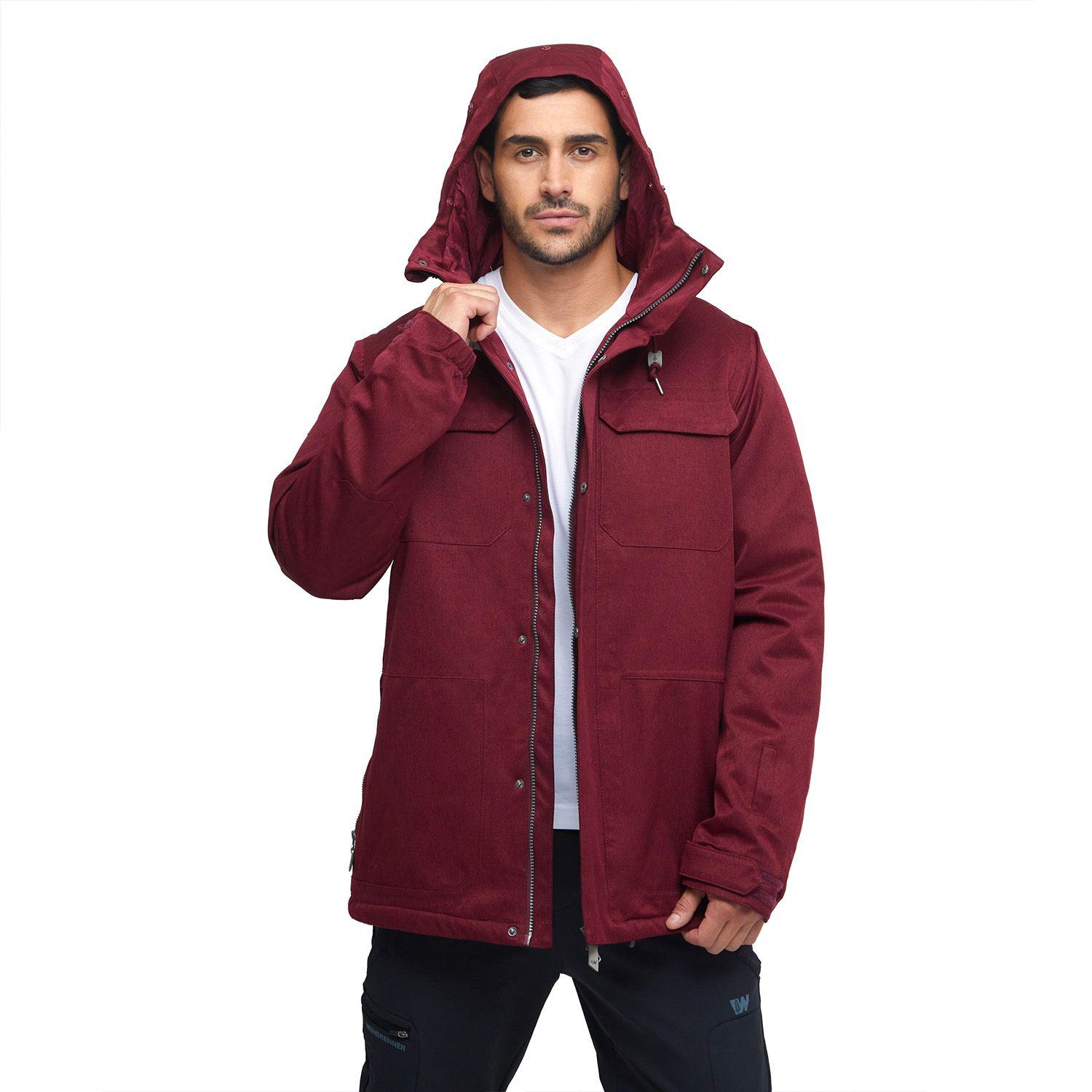 CHAQUETA HOMBRE WEINBRENNER ALPES VINO-4