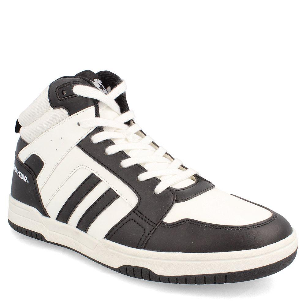 Zapatilla Niña North Star Hem Blanco-Negro-1