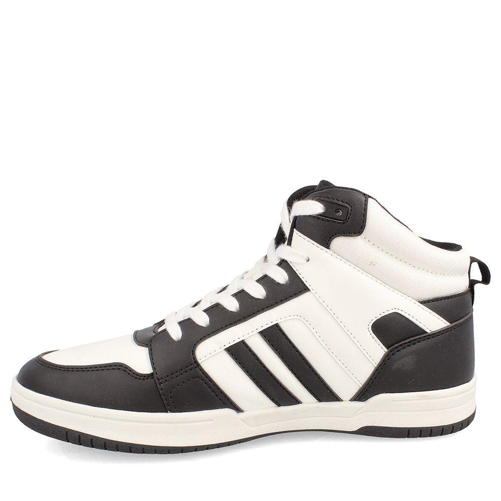 Zapatilla Niña North Star Hem Blanco-Negro-4