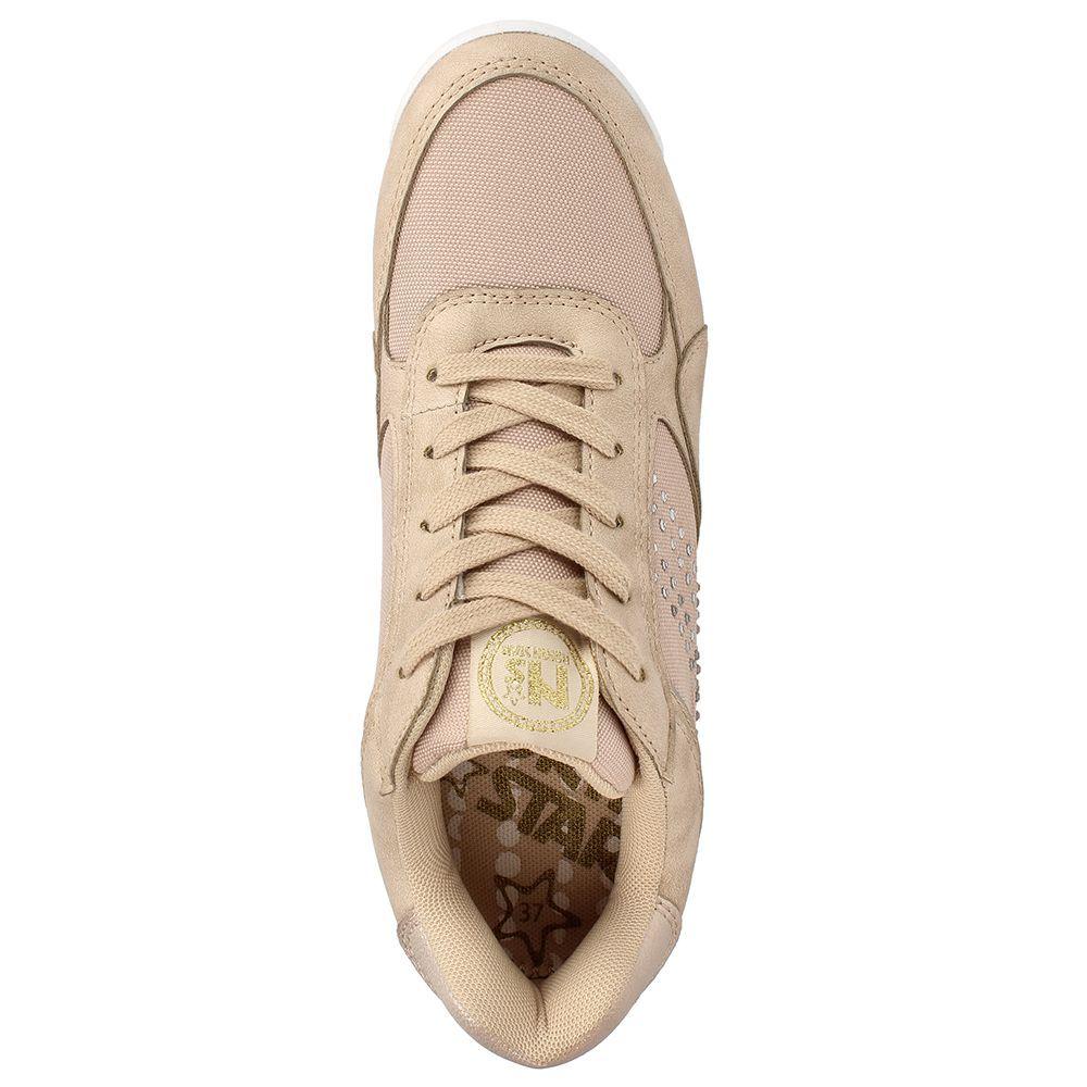 ZAPATILLA MUJER NORTH STAR HIGH PETRONAS BEIGE-5