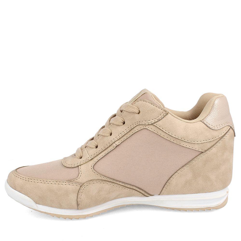 ZAPATILLA MUJER NORTH STAR HIGH PETRONAS BEIGE-1