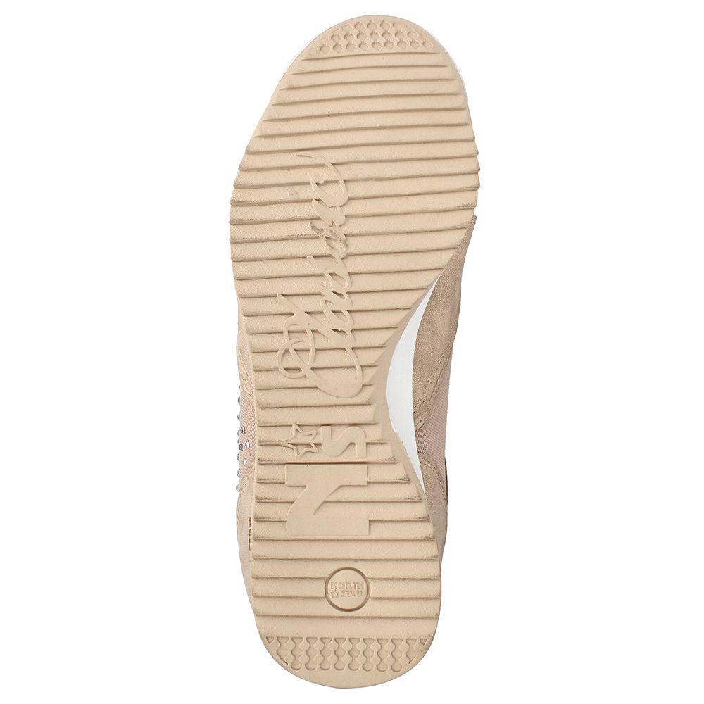 ZAPATILLA MUJER NORTH STAR HIGH PETRONAS BEIGE-6