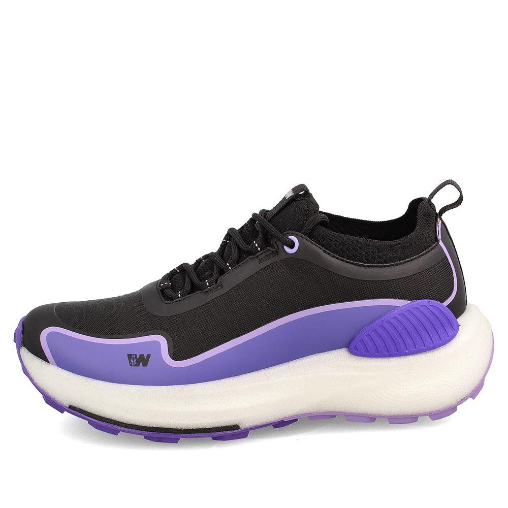 Zapatilla Mujer Weinbrenner Skyrnr300 Morado - Negro-1