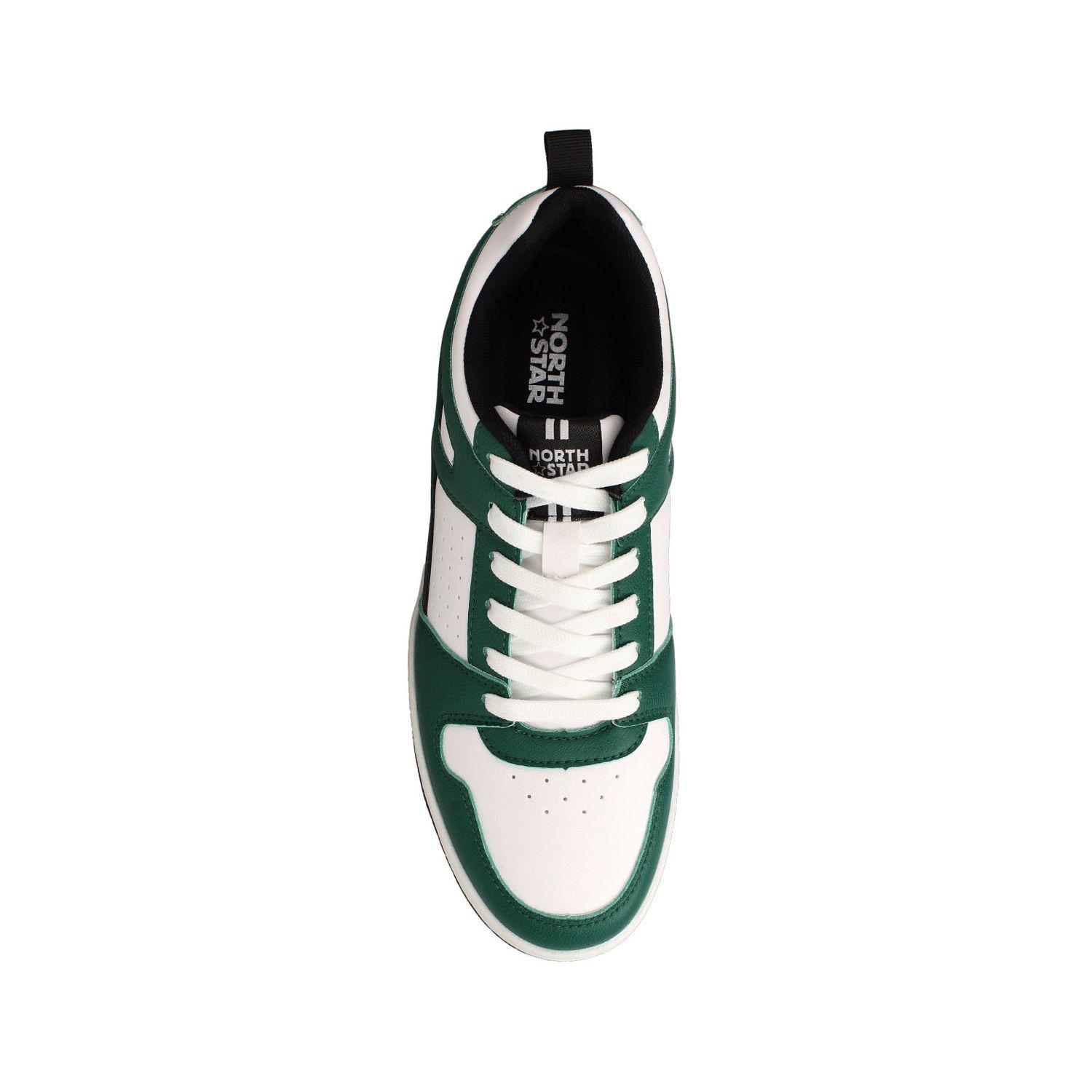 Zapatilla Hombre North Star Hem Blanco-Verde-3