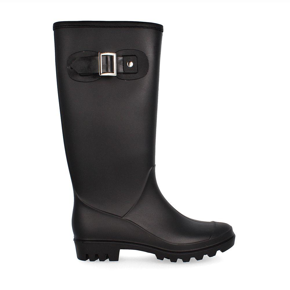 Bota De Agua Mujer Bata Rupanco Negro-0
