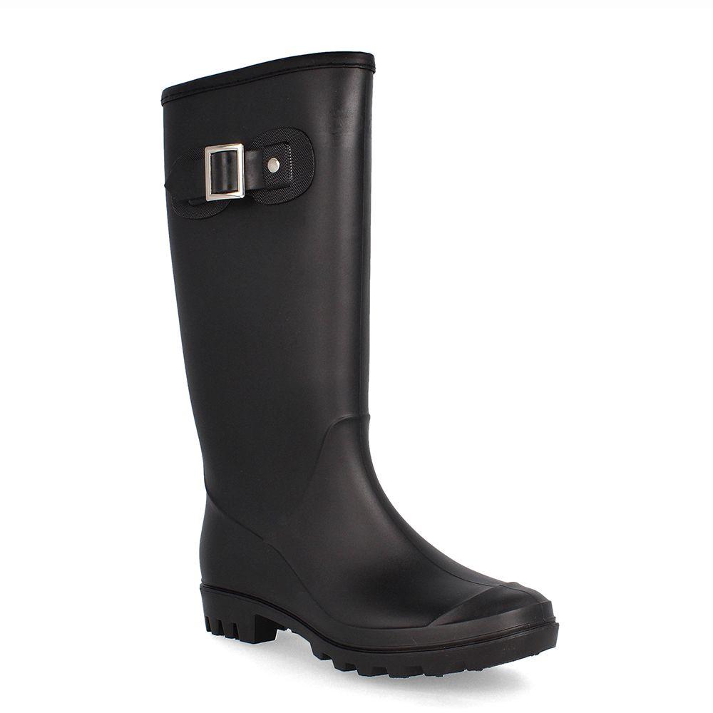 Bota De Agua Mujer Bata Rupanco Negro-1