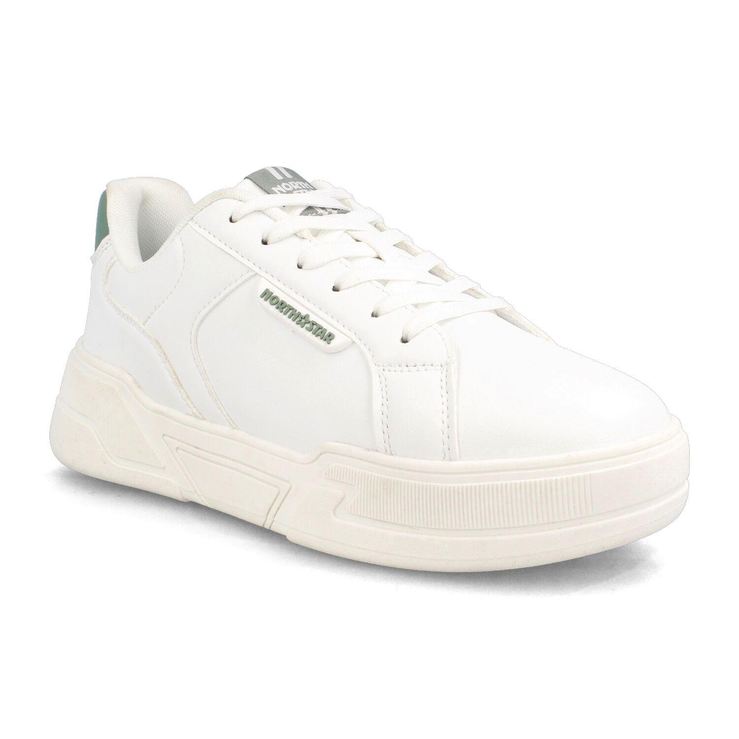 Zapatilla Mujer North Star Skater Park Blanco-1