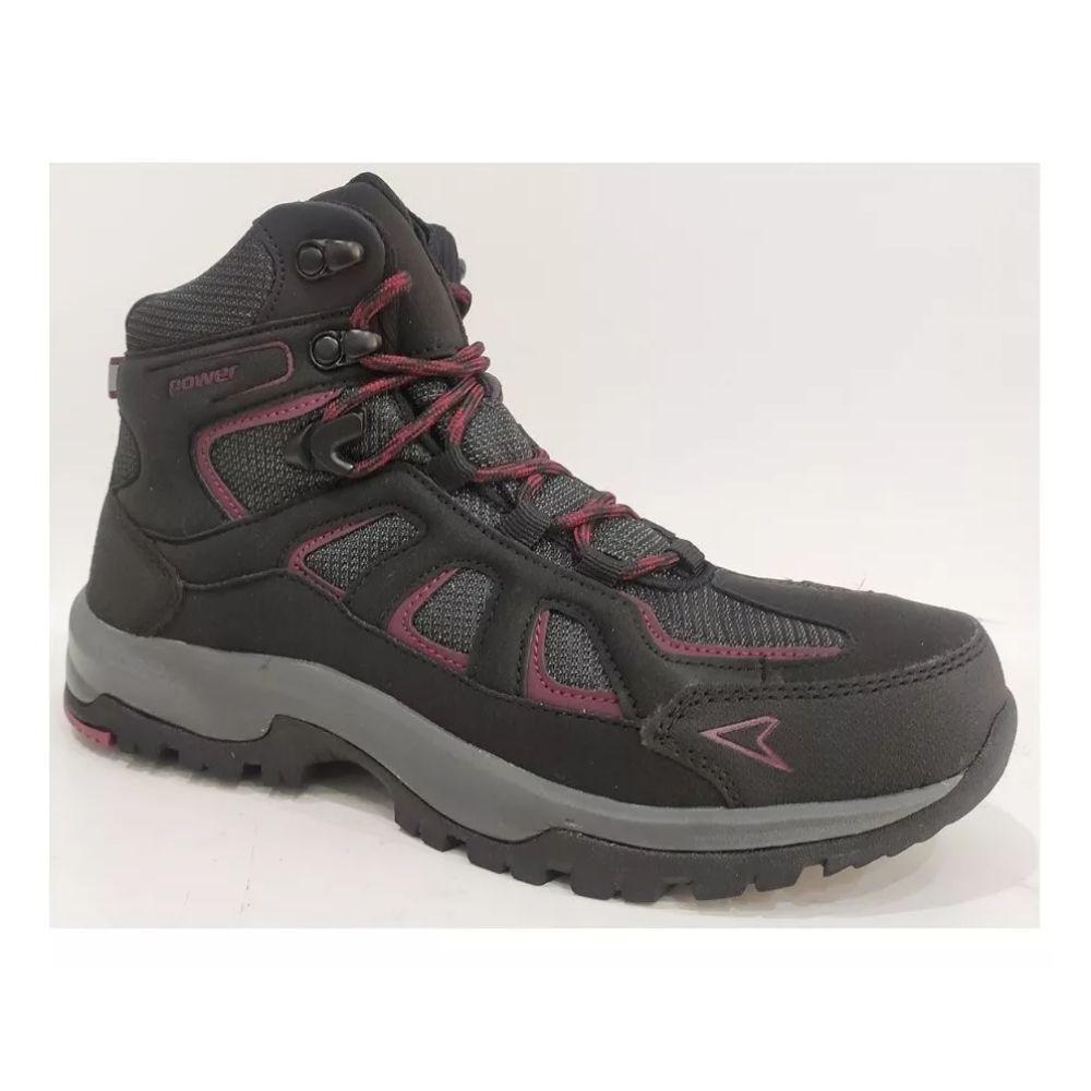 BOTÍN MUJER POWER RIFT WASATCH H20 GRIS-0