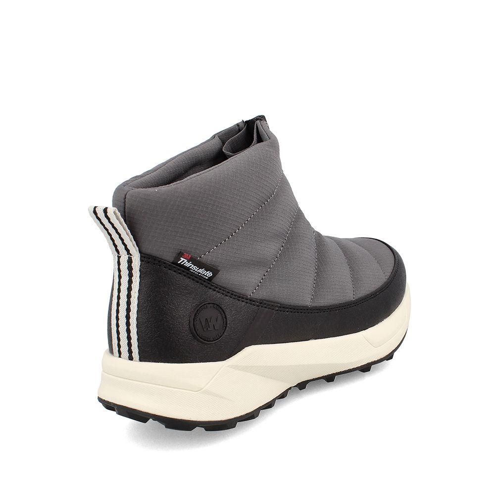 Bota Mujer Weinbrenner Wancai Repose Negro - Blanco-3