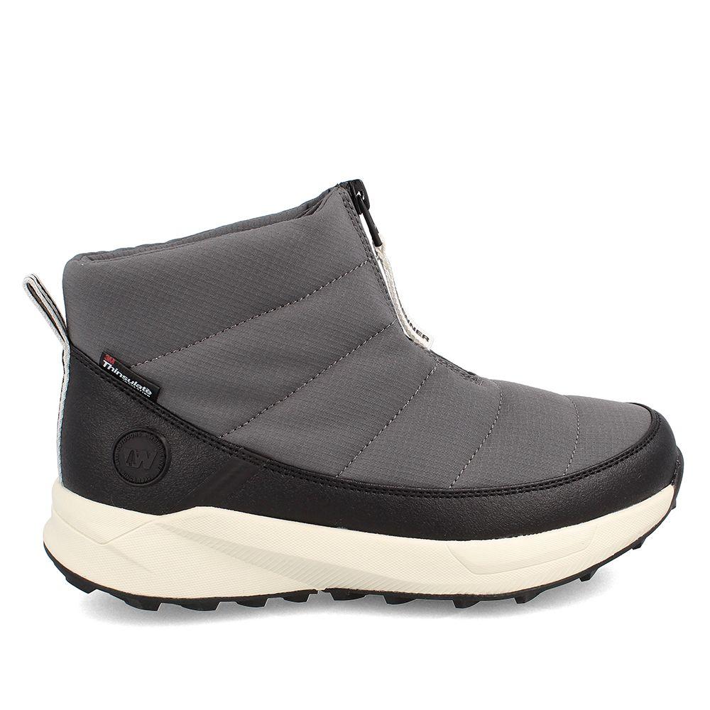 Bota Mujer Weinbrenner Wancai Repose Negro - Blanco-4