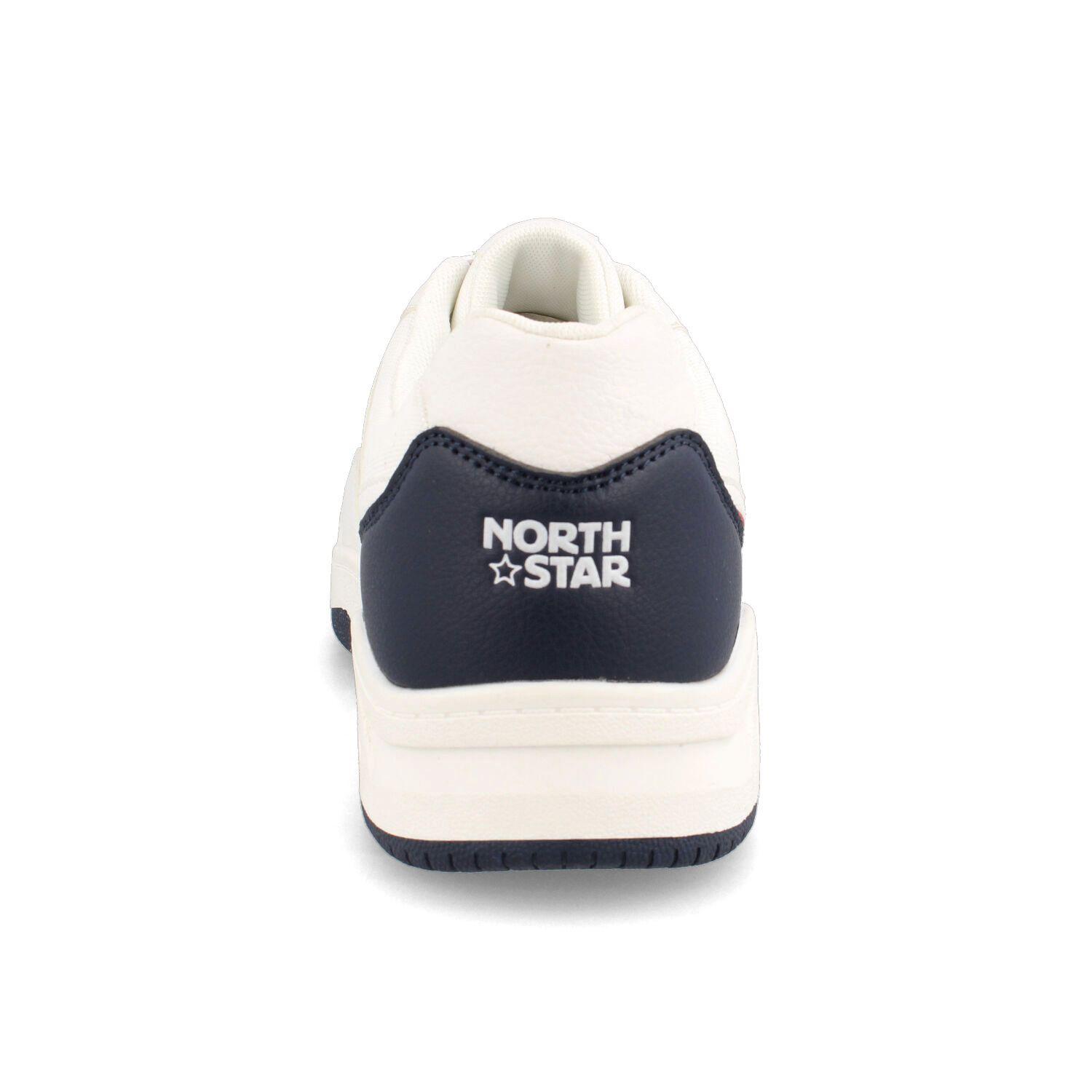 Zapatilla Hombre North Star Break Blanco-Azul-2