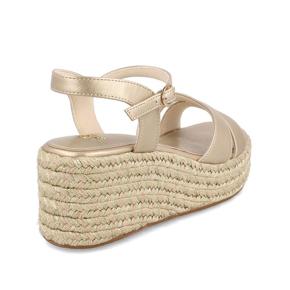 Sandalia Mujer Bata Coordelia Dorado-3