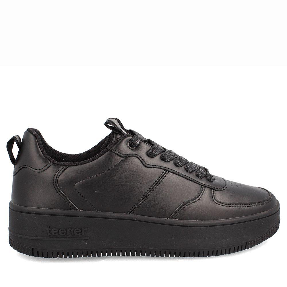 ZAPATILLA ESCOLAR NIÑA TEENER EMMA NEGRO-0
