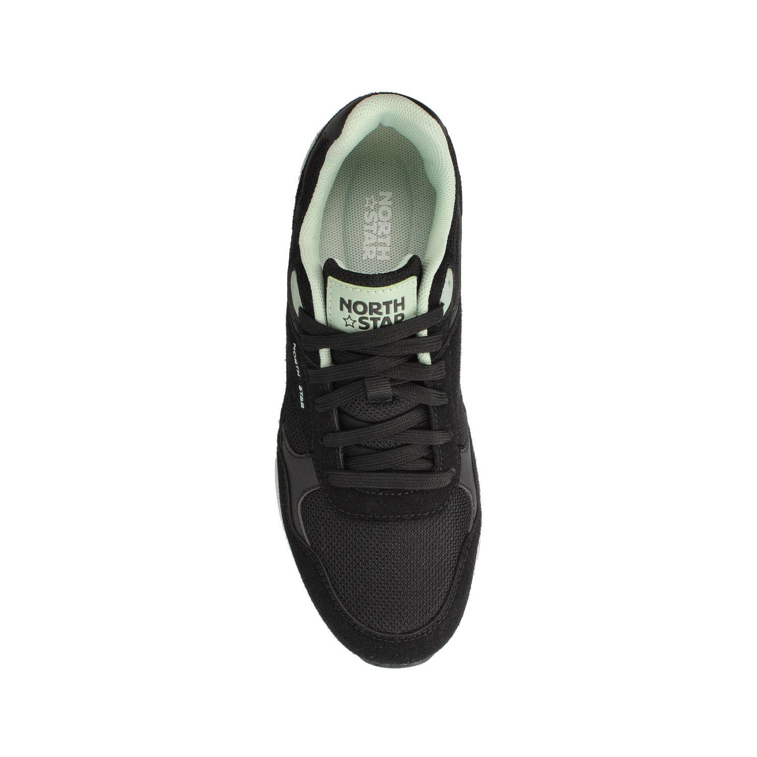 Zapatilla Mujer North Star Hugo Negro-3