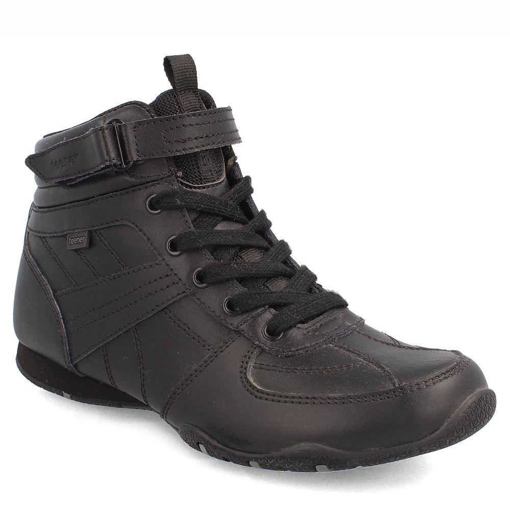 ZAPATILLA ESCOLAR NIÑA TEENER AMBAR NEGRO-0