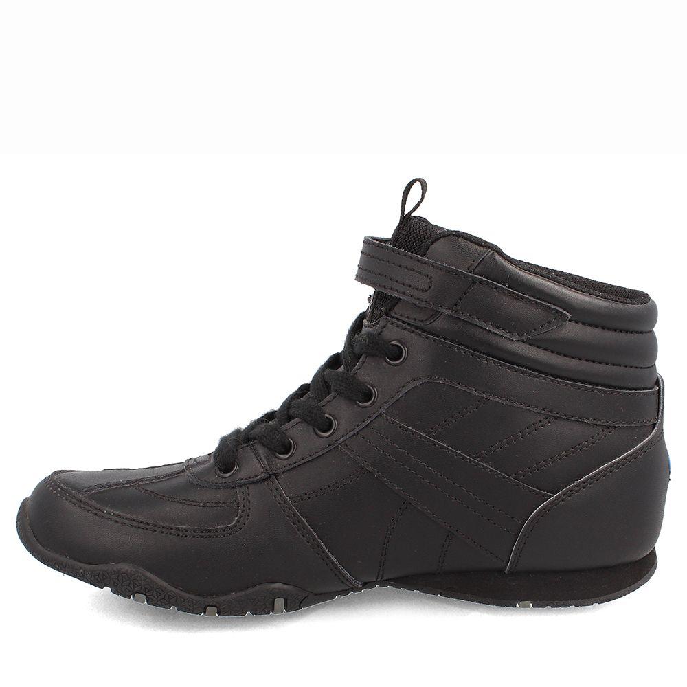 ZAPATILLA ESCOLAR NIÑA TEENER AMBAR NEGRO-1
