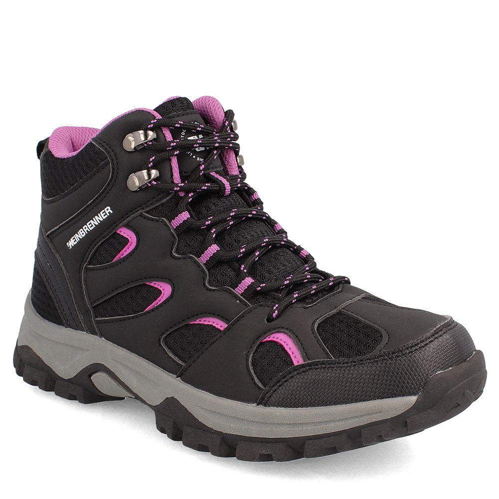 BOTÍN OUTDOOR MUJER WEINBRENNER FLORIDA MID NEGRO - MORADO-0