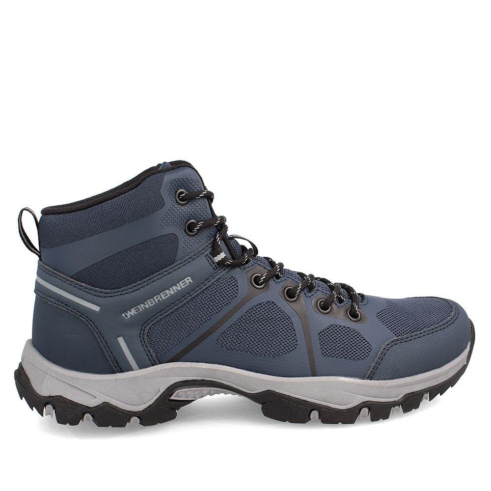 Botín Hombre Weinbrenner Baxter Mid Azul Marino-4