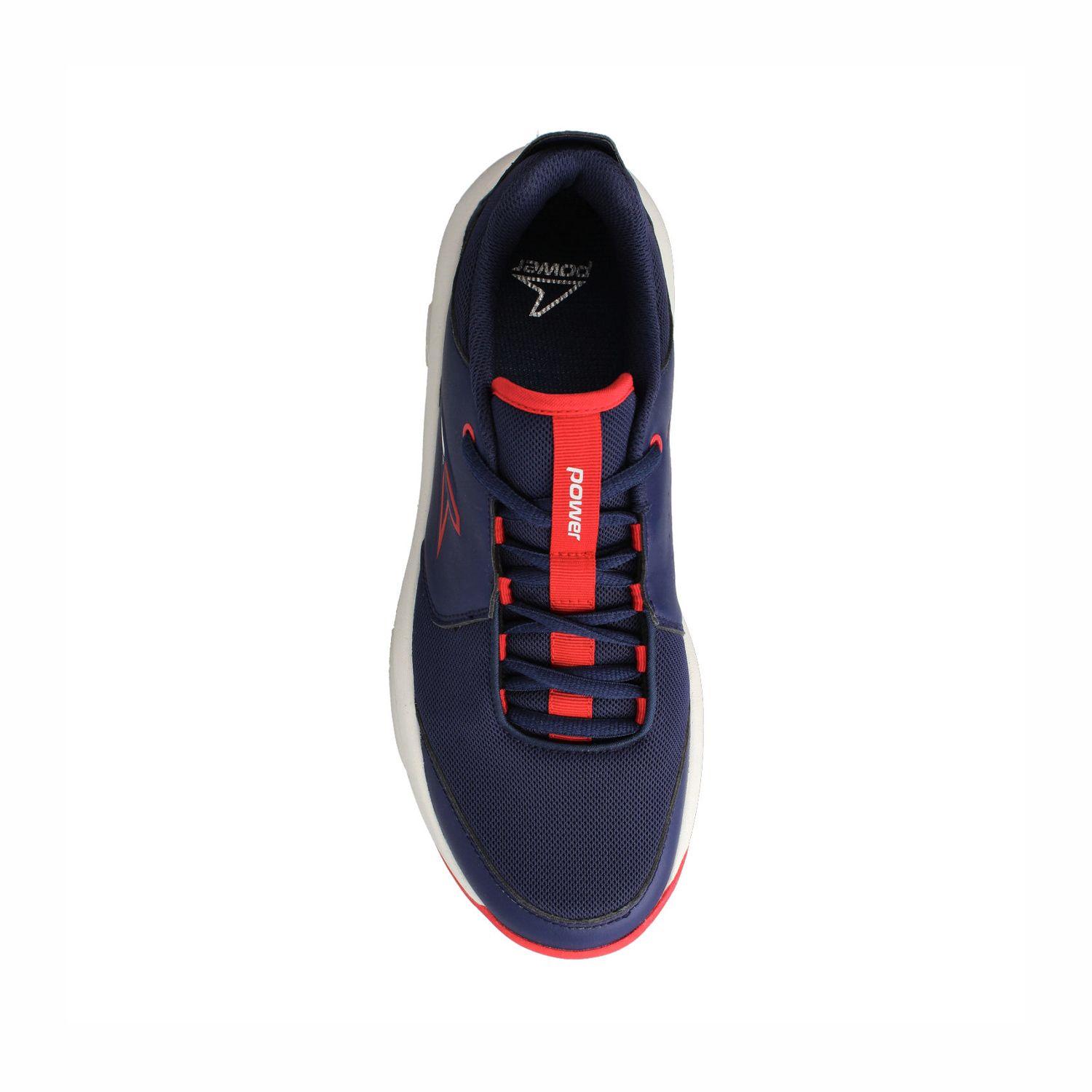 Zapatilla Hombre Power Phoenix Rally Azul Marino - Rojo-2
