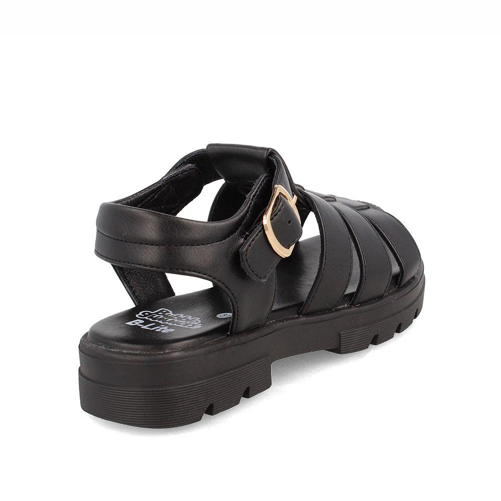 Sandalia  Niña Bubblegummers Dunia Negro-3