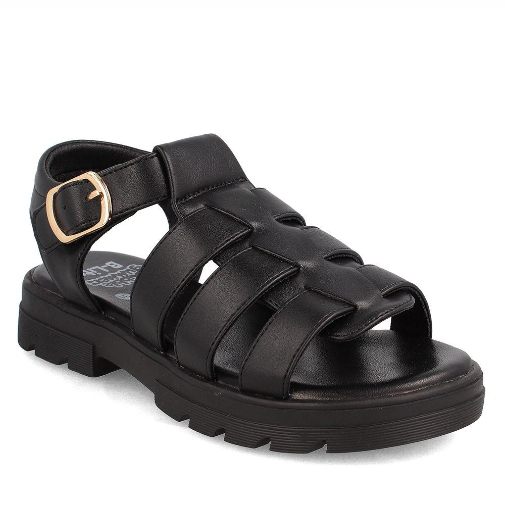 Sandalia  Niña Bubblegummers Dunia Negro-1