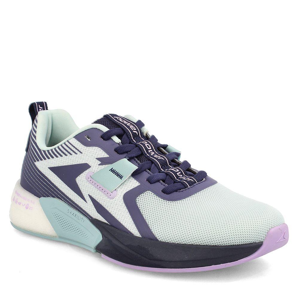 Zapatilla  Mujer Power Xorise+300 Tr Cipher Verde Agua-0