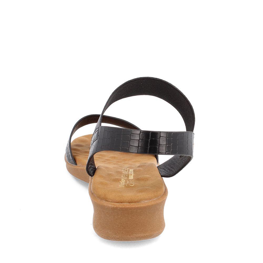 SANDALIA MUJER BATA CERISE NEGRO-2