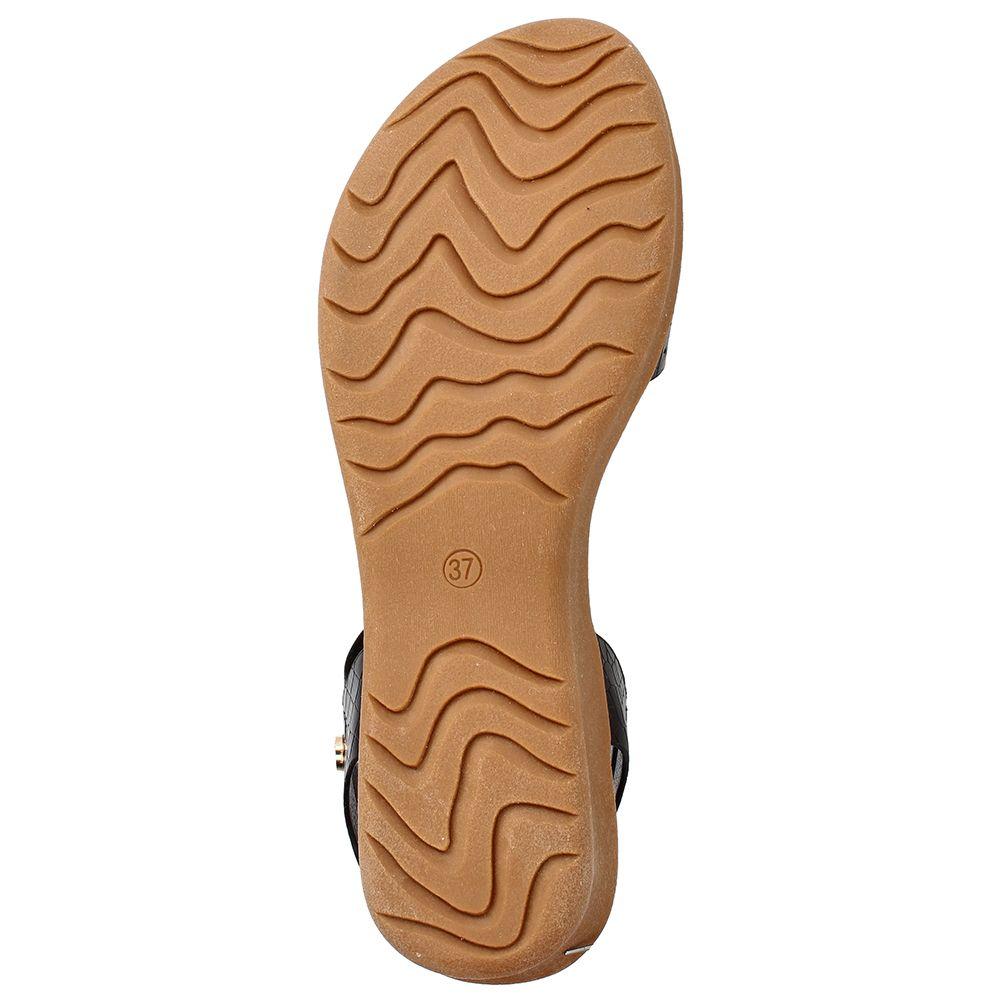 SANDALIA MUJER BATA CERISE NEGRO-6