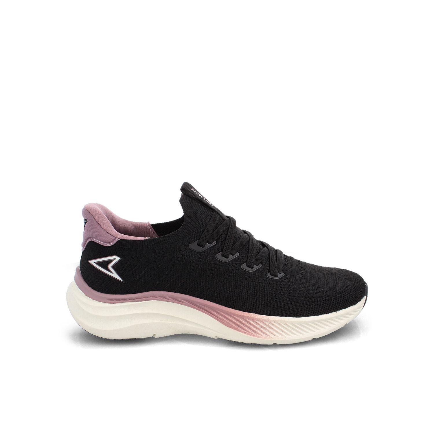 Zapatilla Mujer Power Onda Es Amai Negro - Morado-0