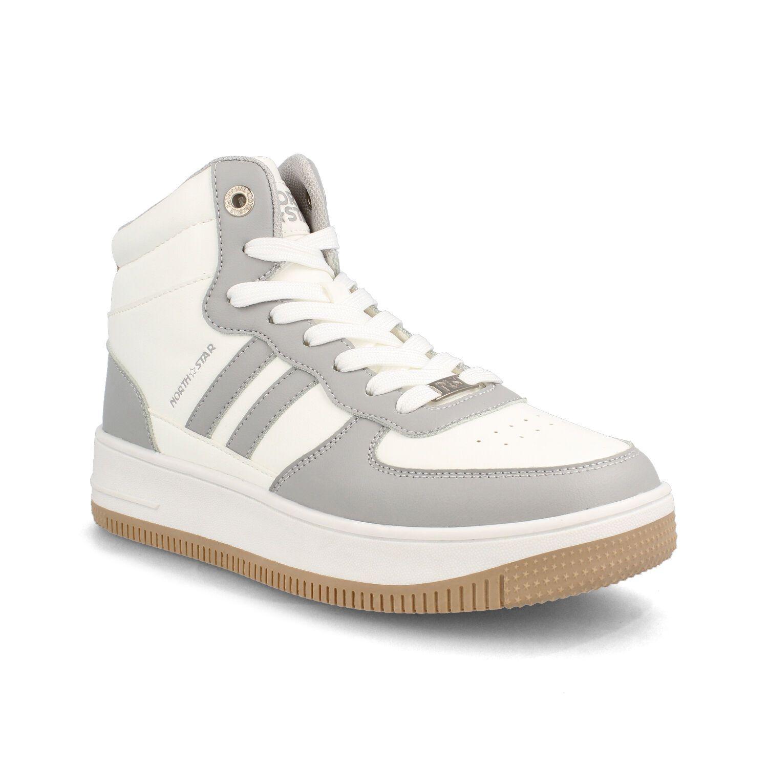Zapatilla Mujer North Star Tam Gris-Blanco-1