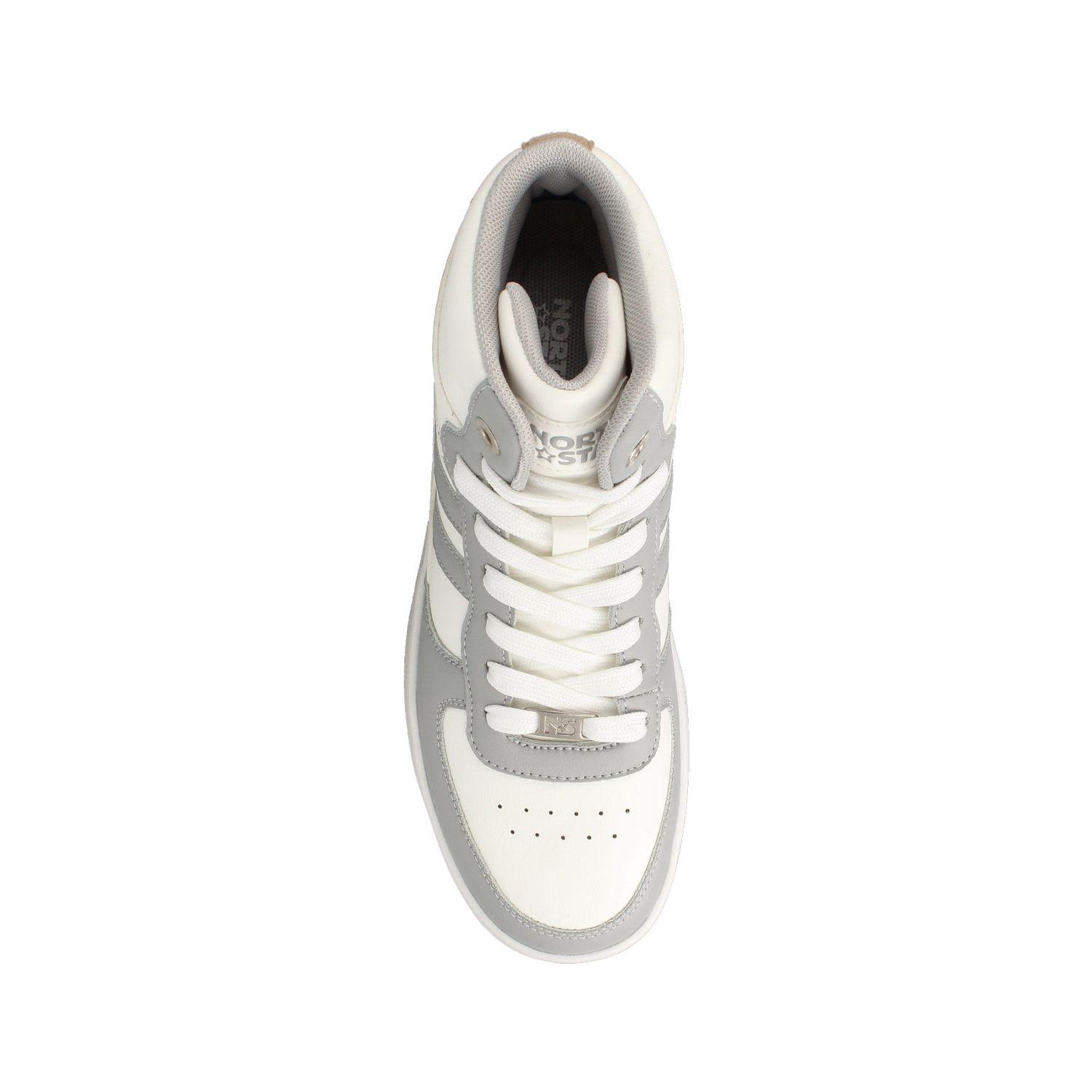 Zapatilla Mujer North Star Tam Gris-Blanco-3