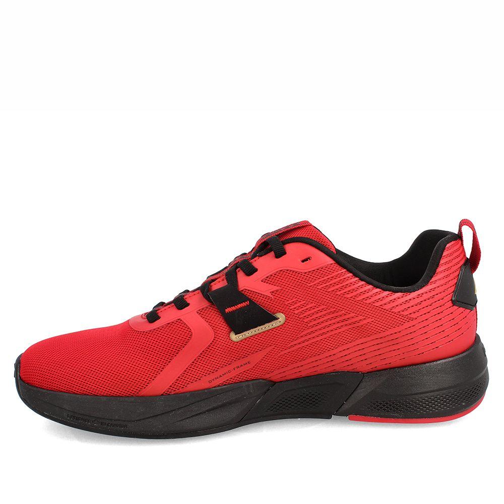 Zapatilla Hombre Power Xorise+300 Tr Cipher Negro-Rojo-4