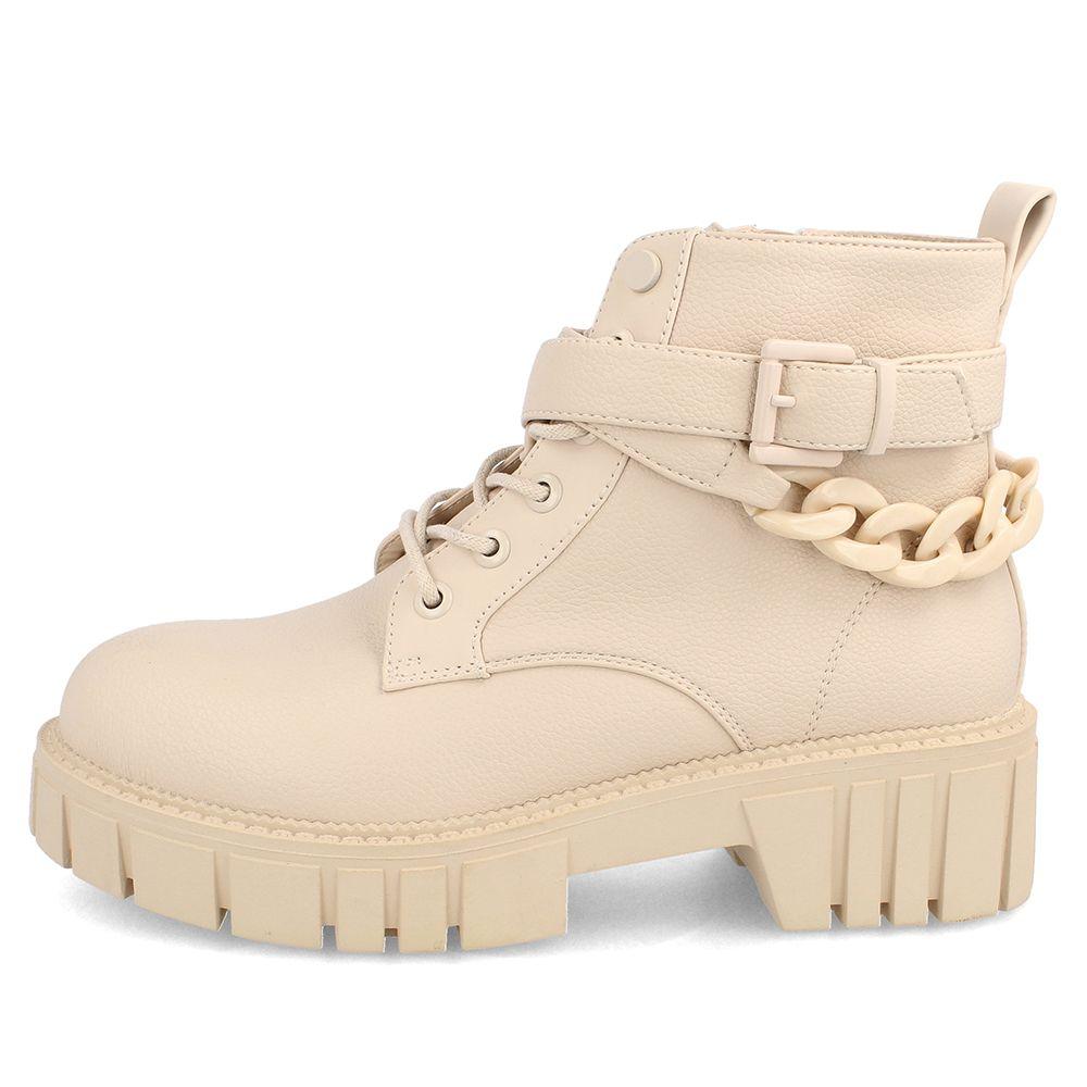 BOTÍN CASUAL MUJER BATA CHUMMY BEIGE-1