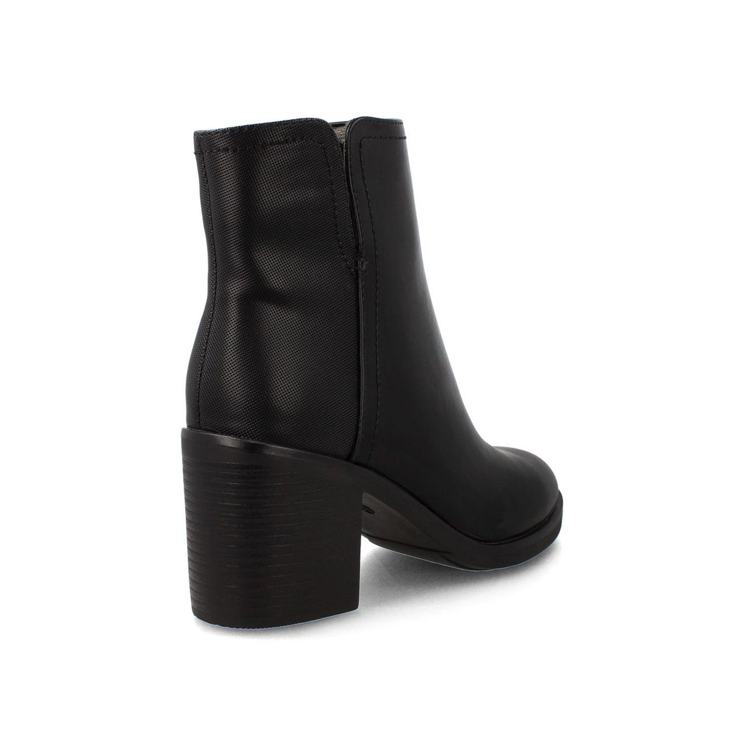 Botín Mujer Bata Laurie Negro-2