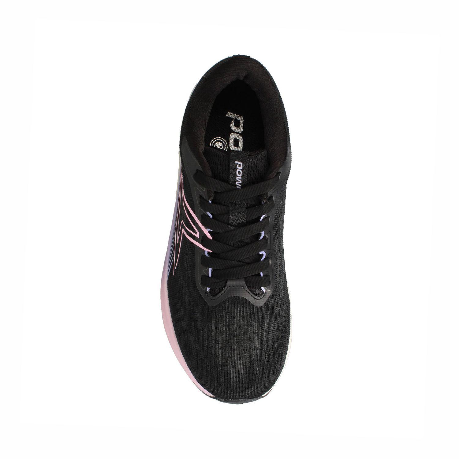 Zapatilla Mujer Power Energy Run 500 Beta Negro - Rosado-3
