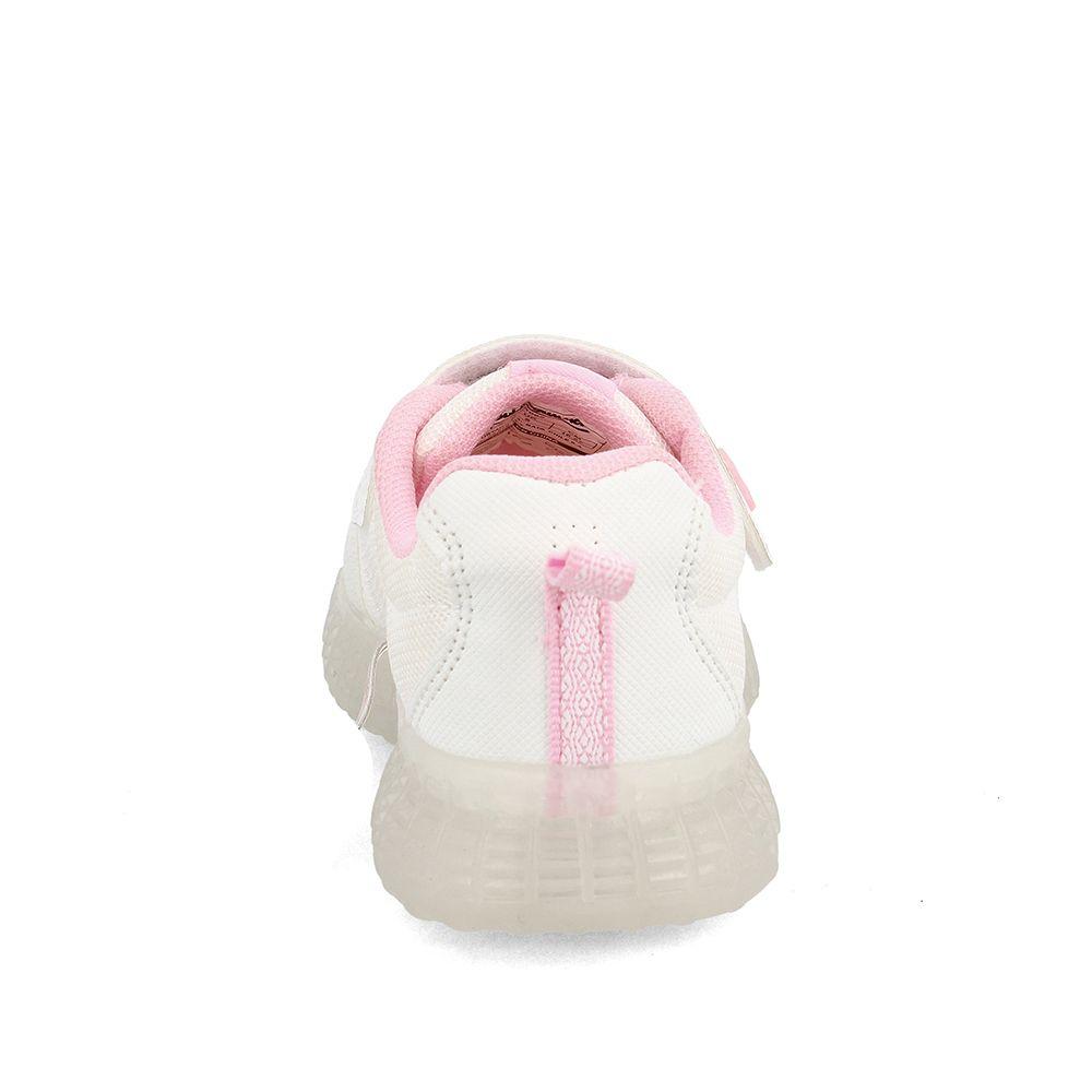 Zapatilla Niña Luces Bubblegummers Solaris Blanco-2